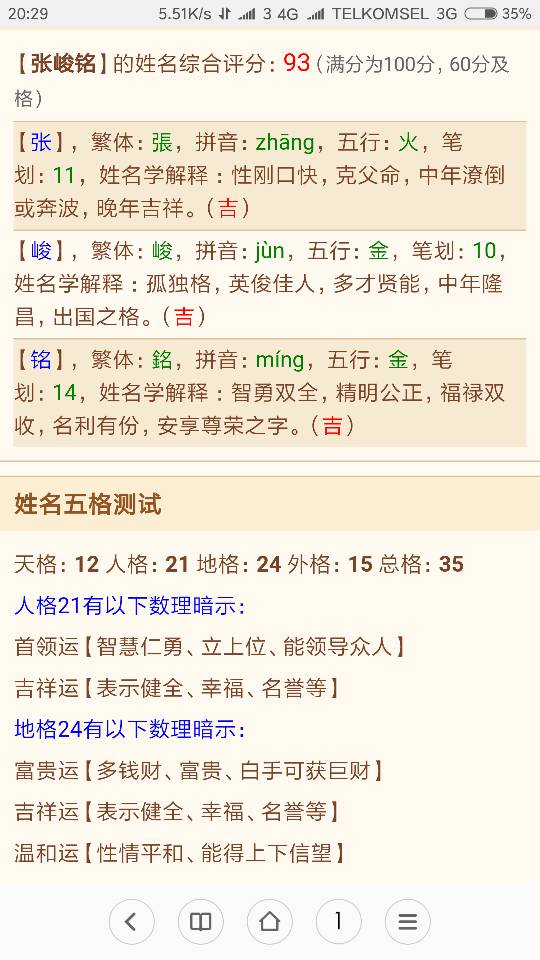 好听的男孩名字 姓张