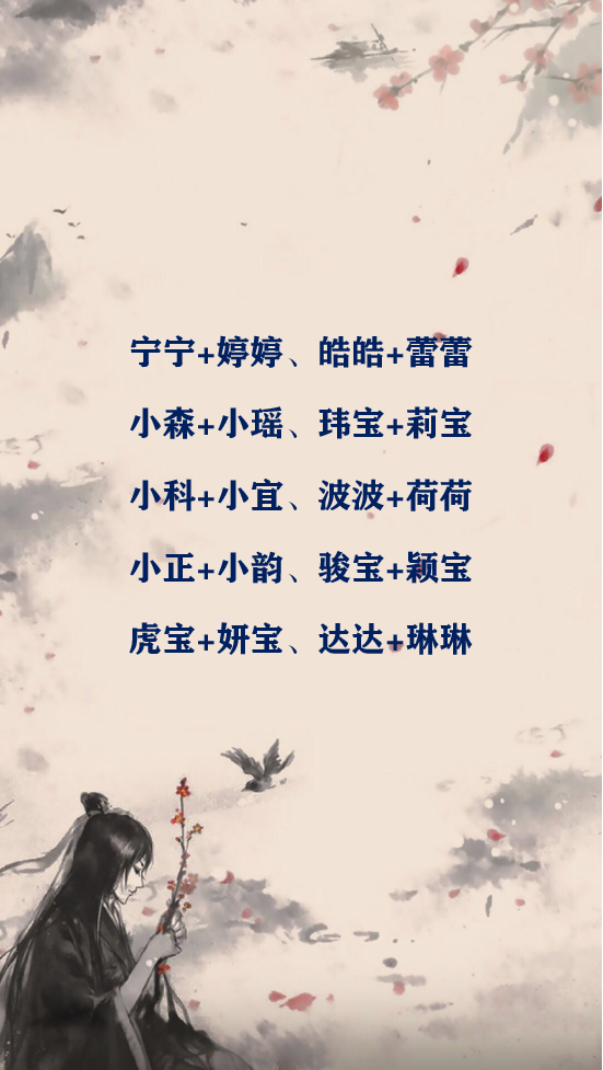 2、女生的昵称简单大方,小女生的昵称很洋