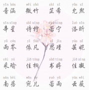 女孩起名字寓意好的经典好名字-好听的女孩名字